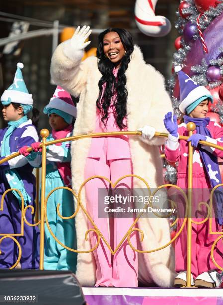 Brandy attends the 97th Annual Macy's Thanksgiving Day Parade on November 23, 2023 in New York City.
