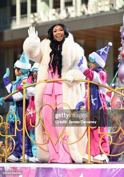 Brandy attends the 97th Annual Macy's Thanksgiving Day Parade on November 23, 2023 in New York City.