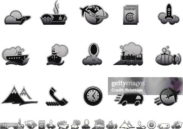 Einfache Symboleautoausstattung Stock-Illustration - Getty Images