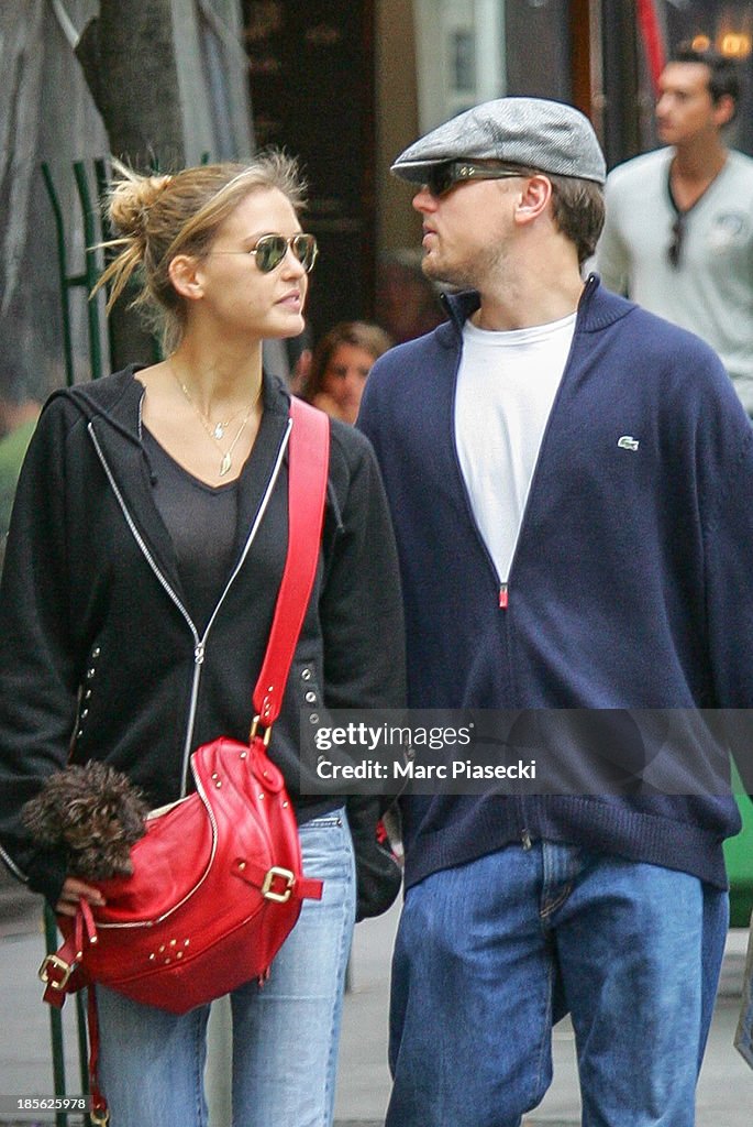 Leonardo Di Caprio Sighting In Paris