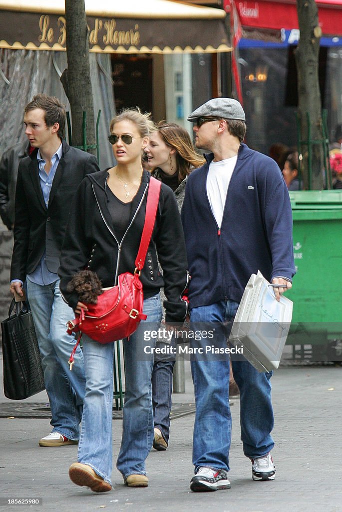 Leonardo Di Caprio Sighting In Paris