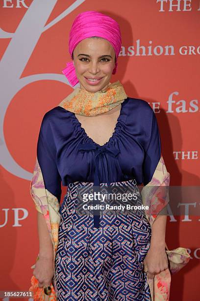 Tia Cibani attends the 30th Annual Night Of Stars presented by The Fashion Group International at Cipriani Wall Street on October 22, 2013 in New...