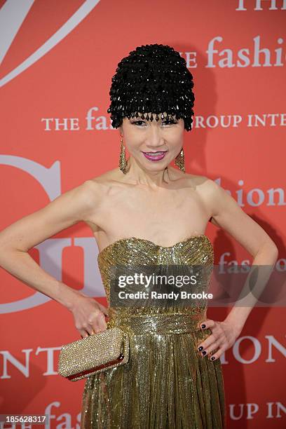 Chiu-Ti Jansen attends the 30th Annual Night Of Stars presented by The Fashion Group International at Cipriani Wall Street on October 22, 2013 in New...