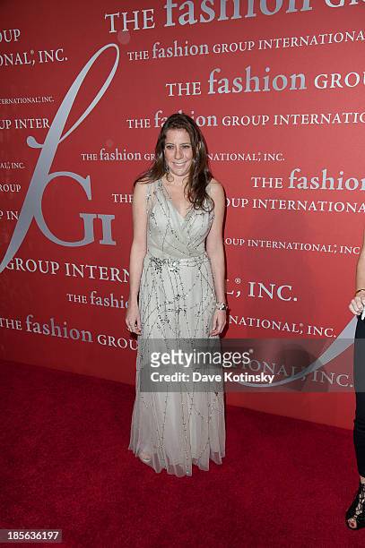 Lacey Tisch attends the 30th Annual Night Of Stars presented by The Fashion Group International at Cipriani Wall Street on October 22, 2013 in New...