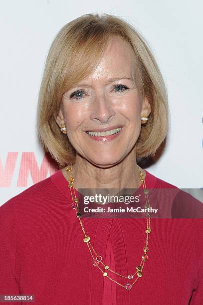 Managing Editor at PBS NewsHour Judy Woodruff attends the International Women's Media Foundation's 2013 Courage In Journalism And Lifetime...
