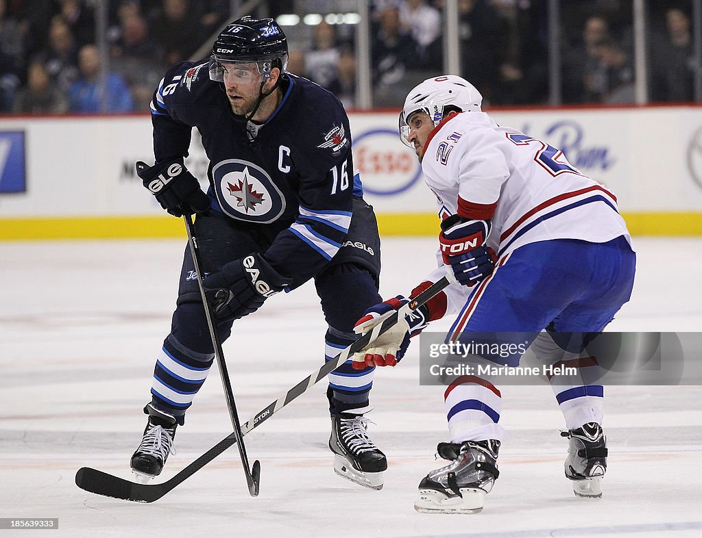 Montreal Canadiens v Winnipeg Jets