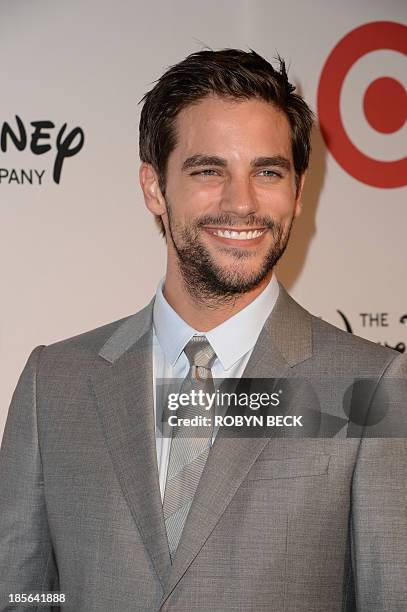 Actor Brant Daugherty arrives for the 9th annual GLSEN Respect Awards, at the Beverly Hills Hotel, October 18, 2013 in Beverly Hill, California. The...
