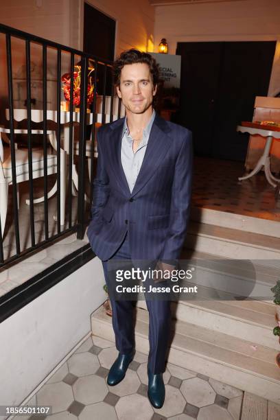 Matt Bomer attends "Fellow Travelers" Special Screening In LA at San Vicente Bungalows on December 14, 2023 in West Hollywood, California.
