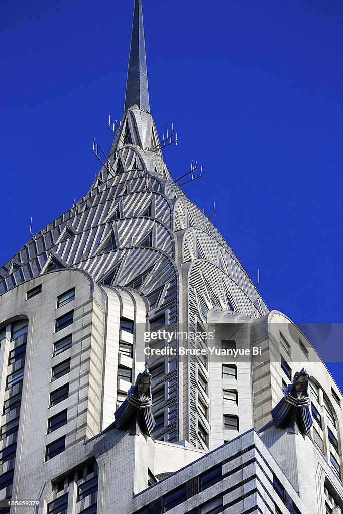 The crown of Chrysler Building
