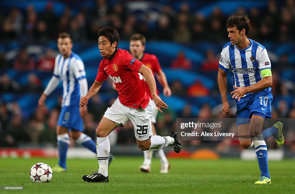 Manchester United v Real Sociedad de Futbol - UEFA Champions League