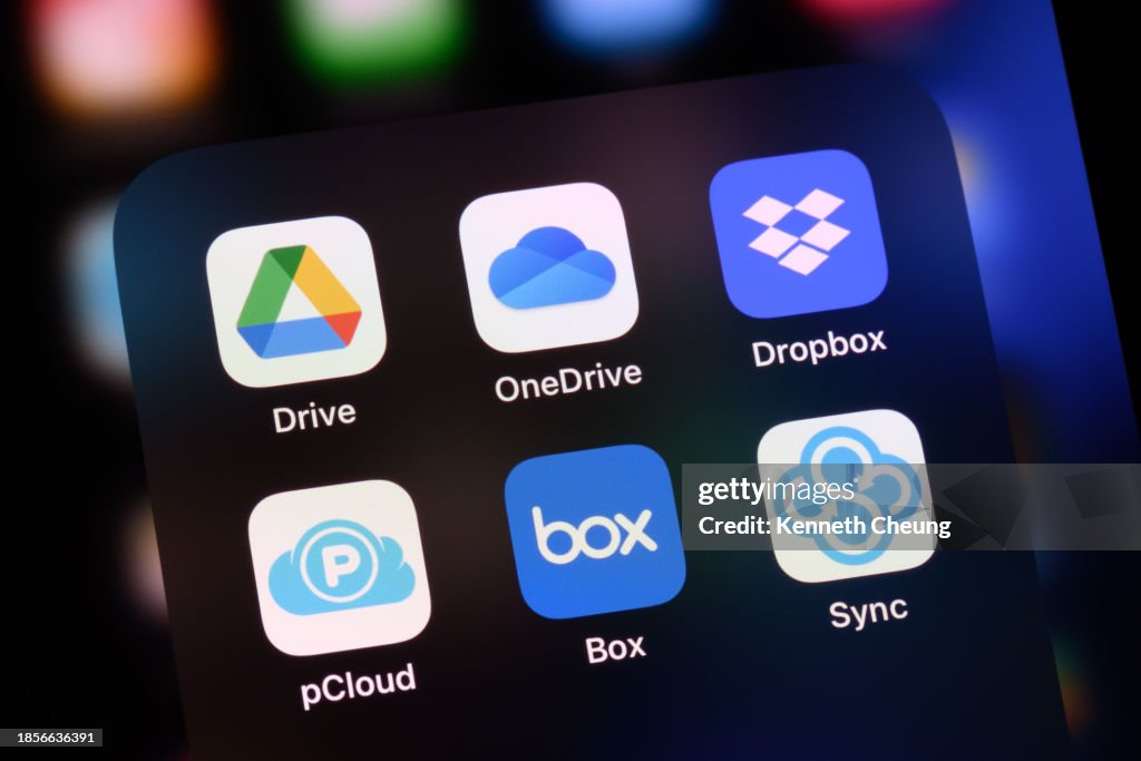 Cloud Storage Services Google Drive Onedrive Dropbox Pcloud Box Sync ...