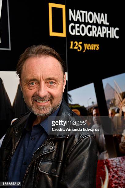 Photographer Frans Lanting attends "The Power Of Photography : National Geographic 125 Years" exhibition at the Annenberg Space For Photography on...