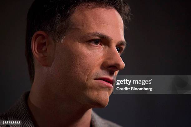 David Einhorn, president of Greenlight Capital Inc., speaks during a Bloomberg Television interview in Atlantic City, New Jersey, U.S., on Monday,...