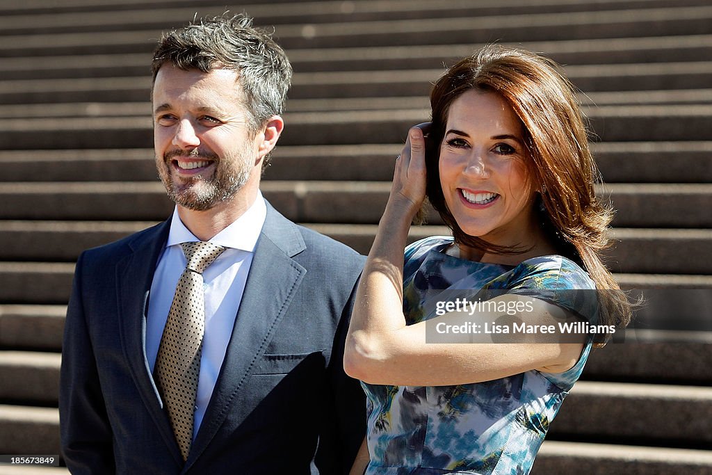 Prince Frederik And Princess Mary Of Denmark Visit Sydney - Day 1