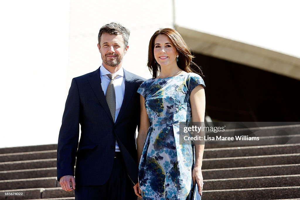 Prince Frederik And Princess Mary Of Denmark Visit Sydney - Day 1