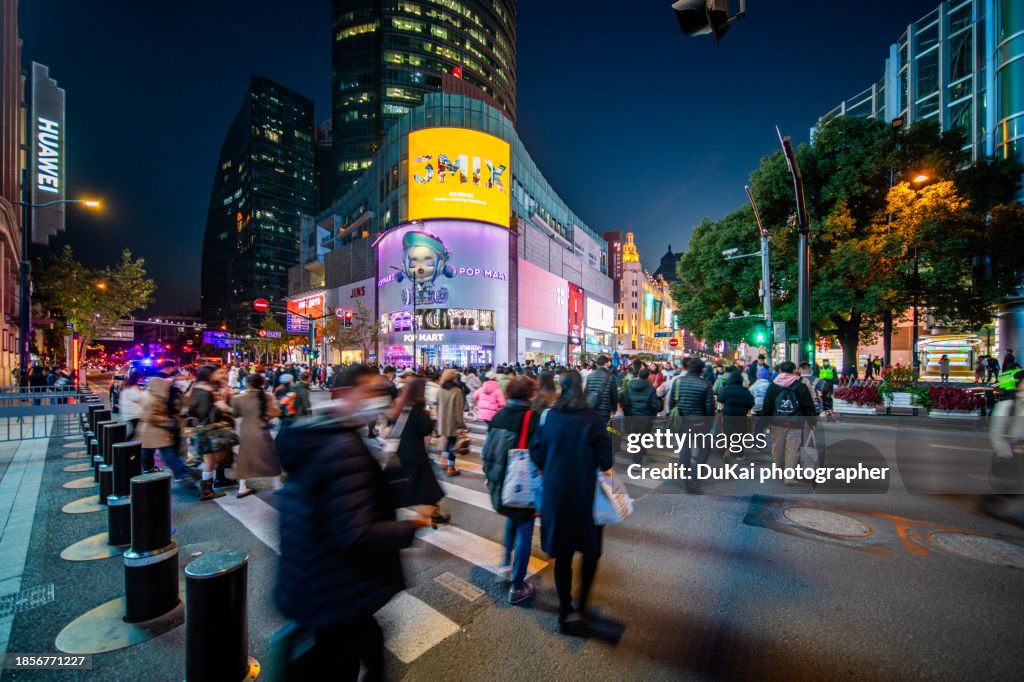 Shanghai Nanjing Road intersection