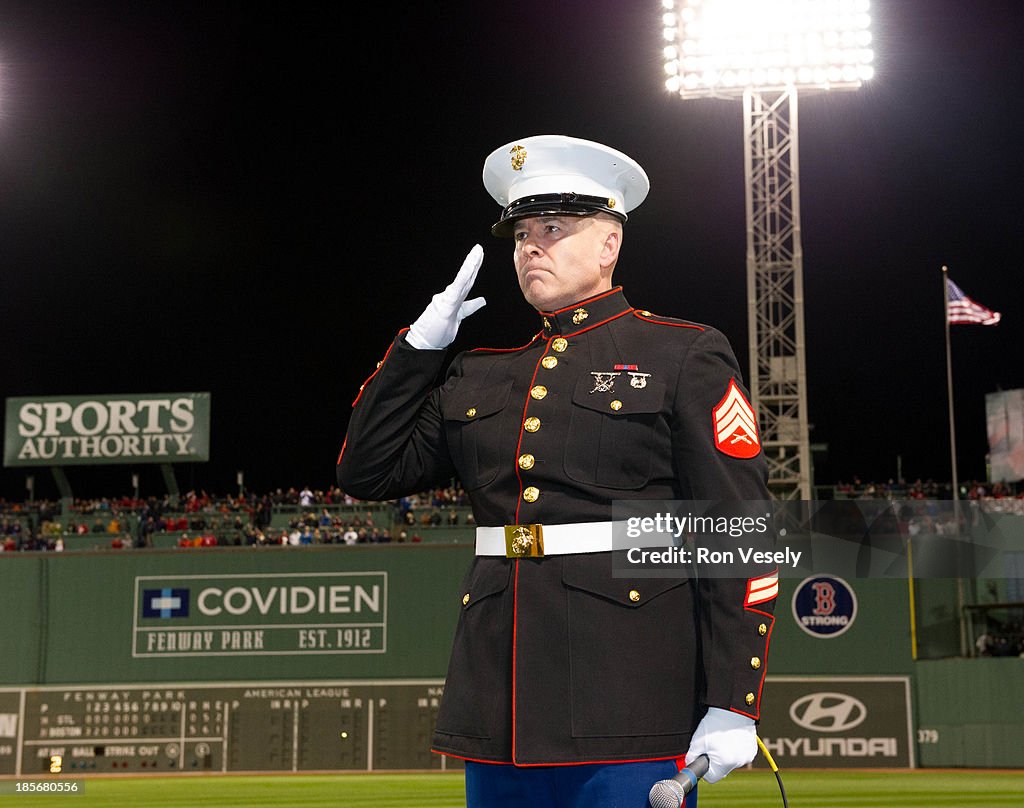 2013 World Series Game 1: St. Louis Cardinals v. Boston Red Sox