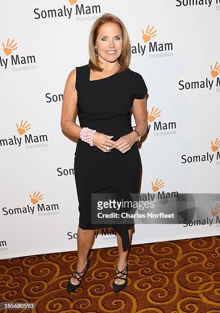 Katie Couric attends the 2013 Somaly Mam Foundation Gala at Gotham Hall on October 23, 2013 in New York City.