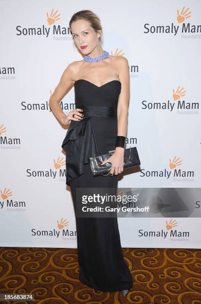 Petra Nemcova attends the Somaly Mam Foundation Gala at Gotham Hall on October 23, 2013 in New York City.