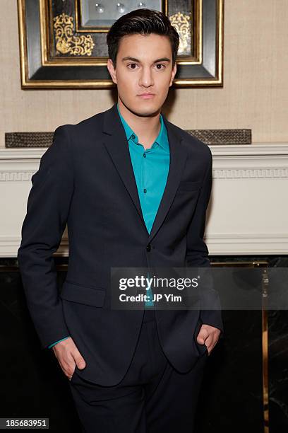 Kevin Michael Barba attends the Alvin Valley S/S 2014 New York Trunk Show on October 23, 2013 in New York City.