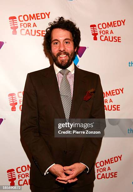 Actor Jonathan Kite poses on the red carpet at the 10th annual "Comedy For A Cause" benefiting The Hollywood Wilshire YMCA at The Laugh Factory on...