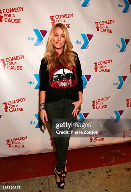 Actress Sadie Katz poses on the red carpet at the 10th annual "Comedy For A Cause" benefiting The Hollywood Wilshire YMCA at The Laugh Factory on...