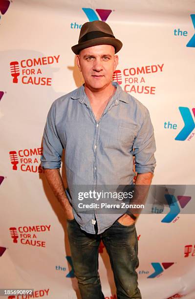 Actor Mike O'Malley poses on the red carpet at the 10th annual "Comedy For A Cause" benefiting The Hollywood Wilshire YMCA at The Laugh Factory on...