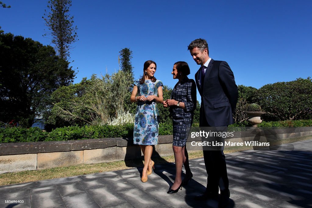 Prince Frederik And Princess Mary Of Denmark Visit Sydney - Day 1