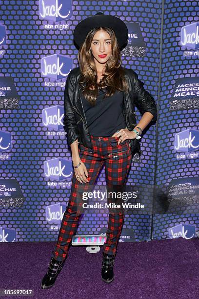 Actress Fernanda Romero attends "No Curfew" featuring Diplo and Chromeo at Club Nokia on October 23, 2013 in Los Angeles, California.