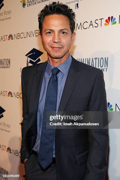 Actor Benjamin Bratt attends the STARS 2013 Benefit Gala By The Fulfillment Fund at The Beverly Hilton Hotel on October 23, 2013 in Beverly Hills,...