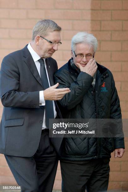 Pat Rafferty Manchester 27 Grangemouth Union In Concession Talks With Management Stock Photos ...