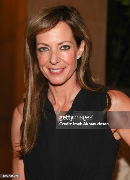 Actress Allison Janney attends the STARS 2013 Benefit Gala By The Fulfillment Fund at The Beverly Hilton Hotel on October 23, 2013 in Beverly Hills,...