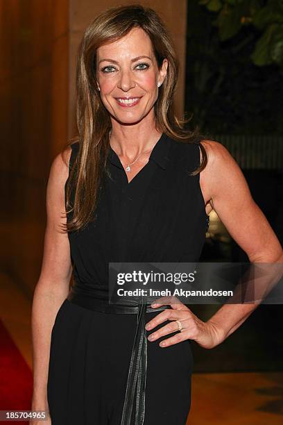 Actress Allison Janney attends the STARS 2013 Benefit Gala By The Fulfillment Fund at The Beverly Hilton Hotel on October 23, 2013 in Beverly Hills,...