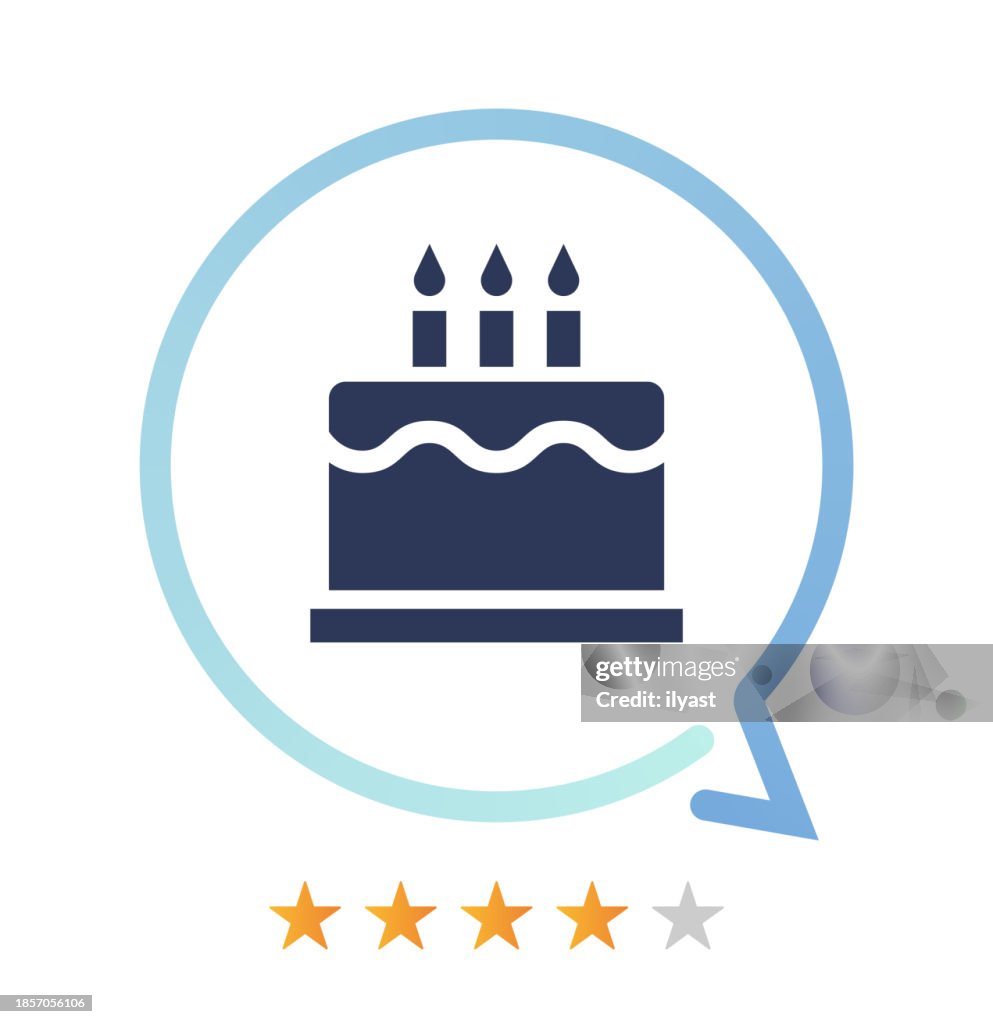 Cake Vector Icon