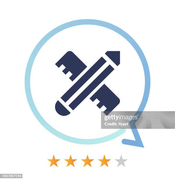 school vector icon - student support services stock illustrations
