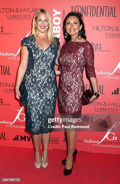 Princess Theodora and designer Galina Sobolev arrive at FGILA's 5th Annual Designer & The Muse hosted by Kathy Hilton at Mr. C Beverly Hills on...