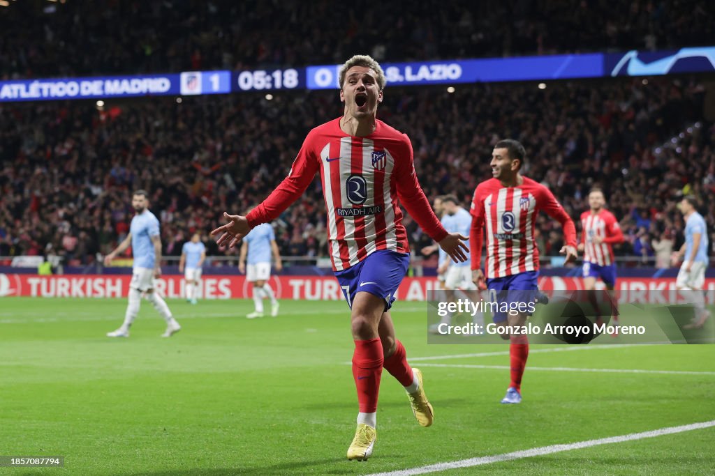 Atletico Madrid v SS Lazio: Group E - UEFA Champions League 2023/24