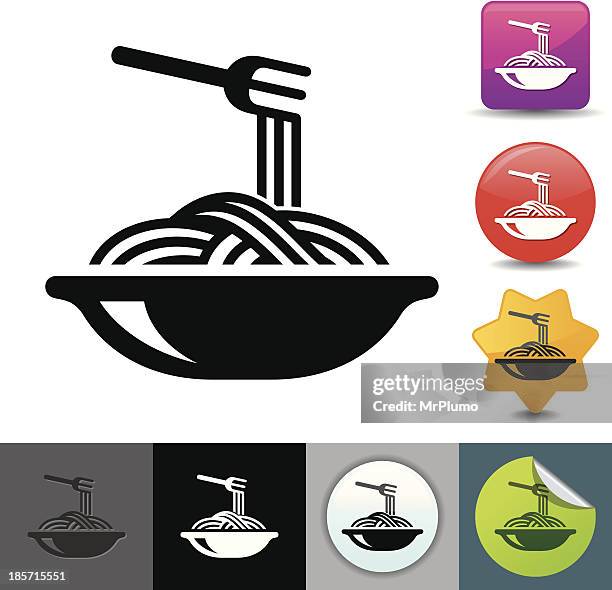 pasta-symbol/solicosi series - teller icon stock-grafiken, -clipart, -cartoons und -symbole