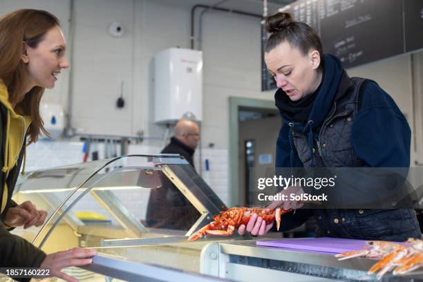 a freshly caught lobster - customer satisfaction stock pictures, royalty-free photos & images