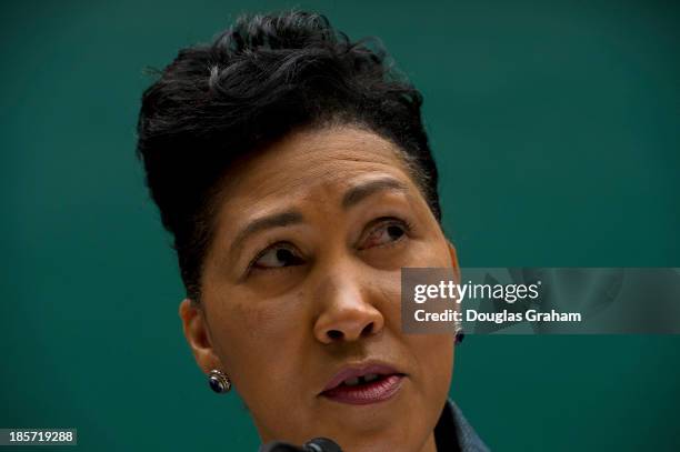 Oct 24: Cheryl Campbell, Senior Vice President, CGI Federal during the full committee hearing on implementation of the Affordable Care Act before the...