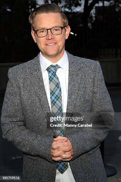 Bravo's Top Chef All Star winner Richard Blais hosts a Benefiber cooking competition at Herald Square on October 24, 2013 in New York City.