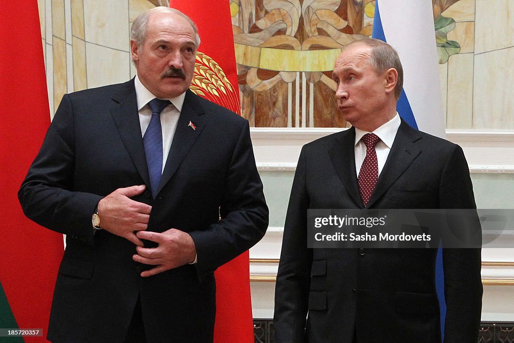 Putin And Other Leaders Attend Summits In Belarus