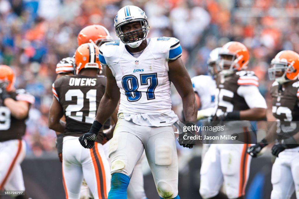 Detroit Lions v Cleveland Browns