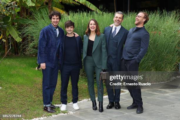 In this image released on Dec. 15th, Pierpaolo Spollon, Nicola Abbatangelo, Matilde Gioli, Luca Argentero and Jan Maria Michelini attend the...