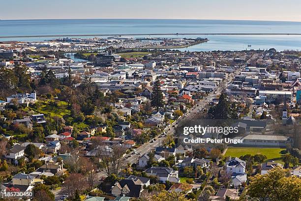 nelson city on tasman bay - peter nelson imagens e fotografias de stock