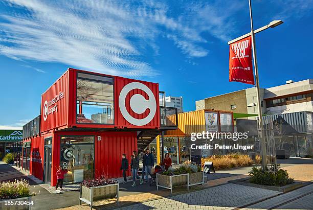 Container Precinct 39 Container Mall Christchurch Stock Photos, High-Res Pictures, and ...
