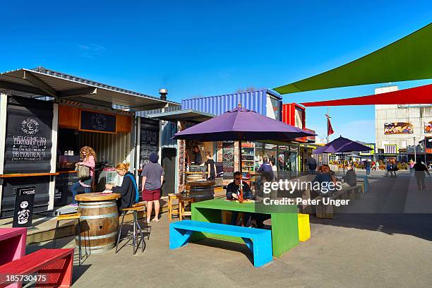 Container Precinct 39 Container Mall Christchurch Stock Photos, High-Res Pictures, and ...