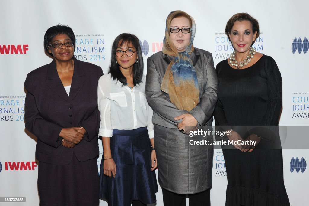 International Women's Media Foundation's 2013 Courage In Journalism And Lifetime Achievement Awards - Arrivals