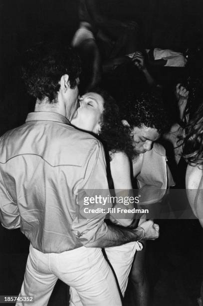 Disco dancing at a nightclub in Midtown Manhattan, New York City, 1979.