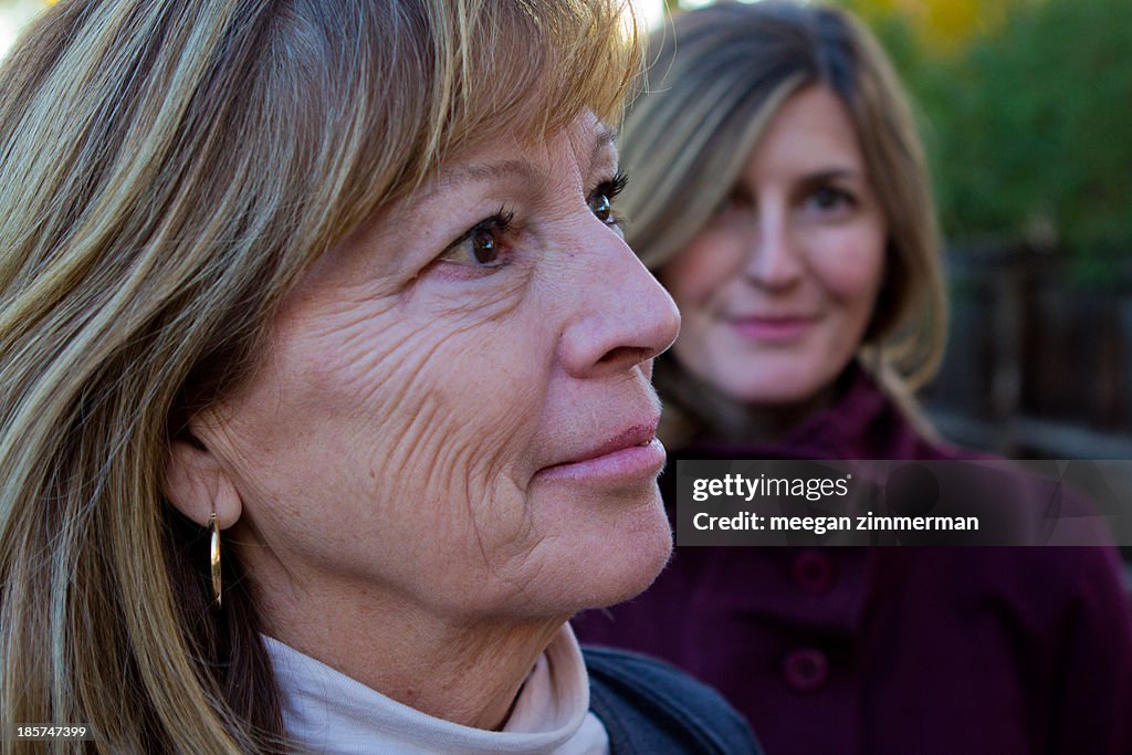 Mother and daughter